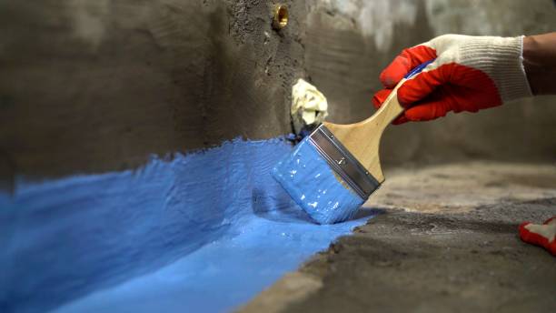 Commercial Waterproofing project at a Alexandria, KY business property by SJ Waterproofing Pros